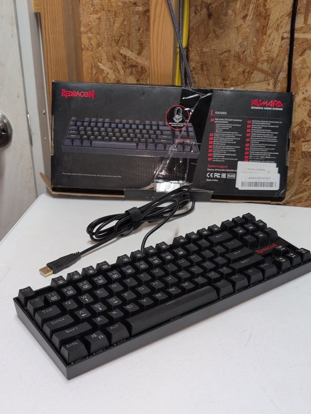 Redragon Kumara Wired Mechanical Keyboard - Black ,(96)